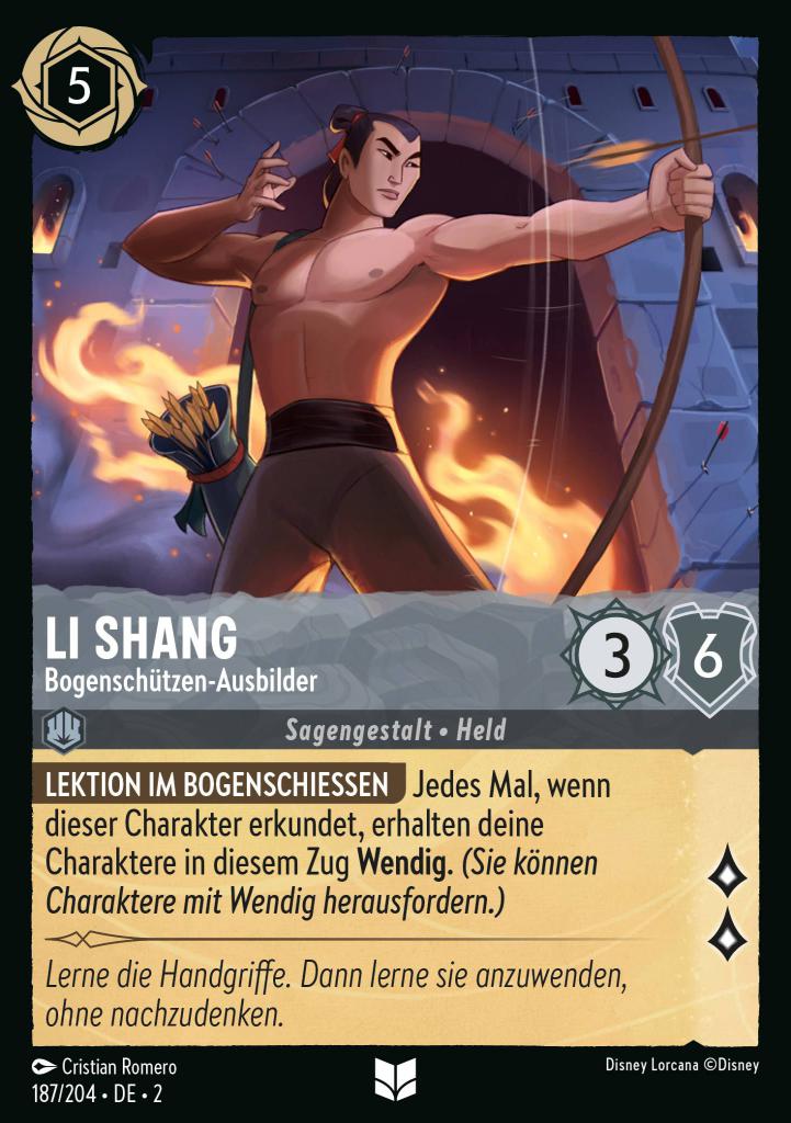 Li Shang - Bogenschützer-Ausbilder
