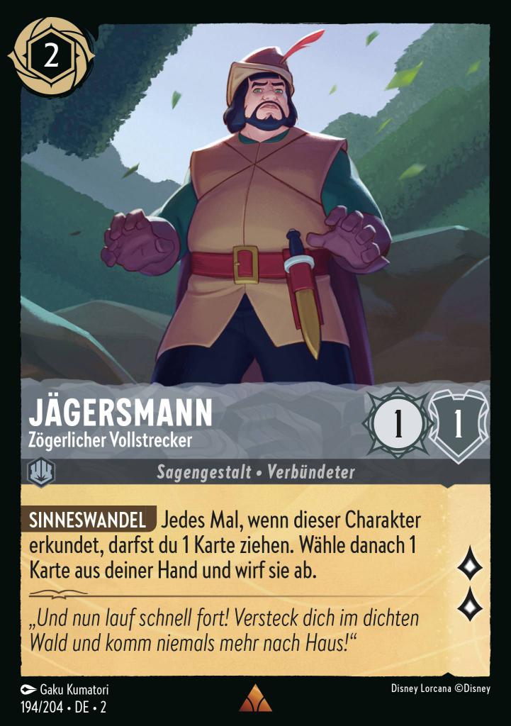 Jägersmann - Zögerlicher Vollstrecker
