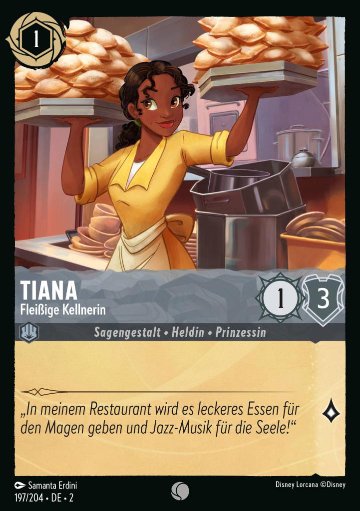 Tiana - Fleißige Kellnerin