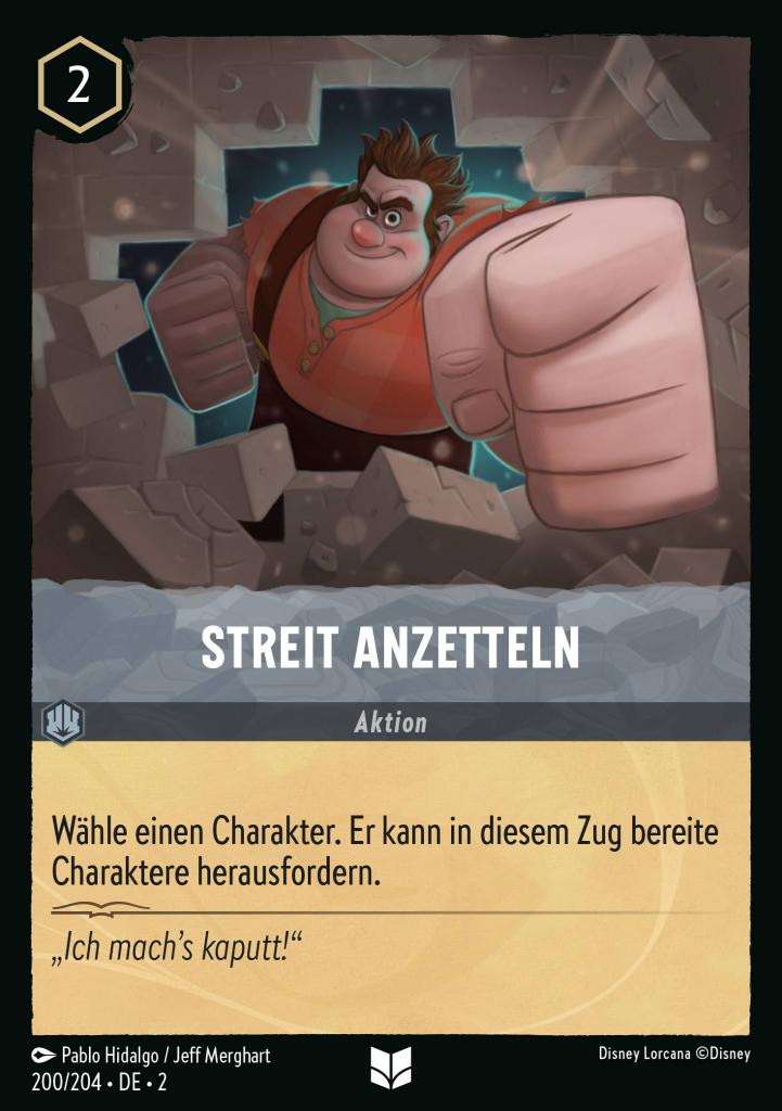Streit anzetteln