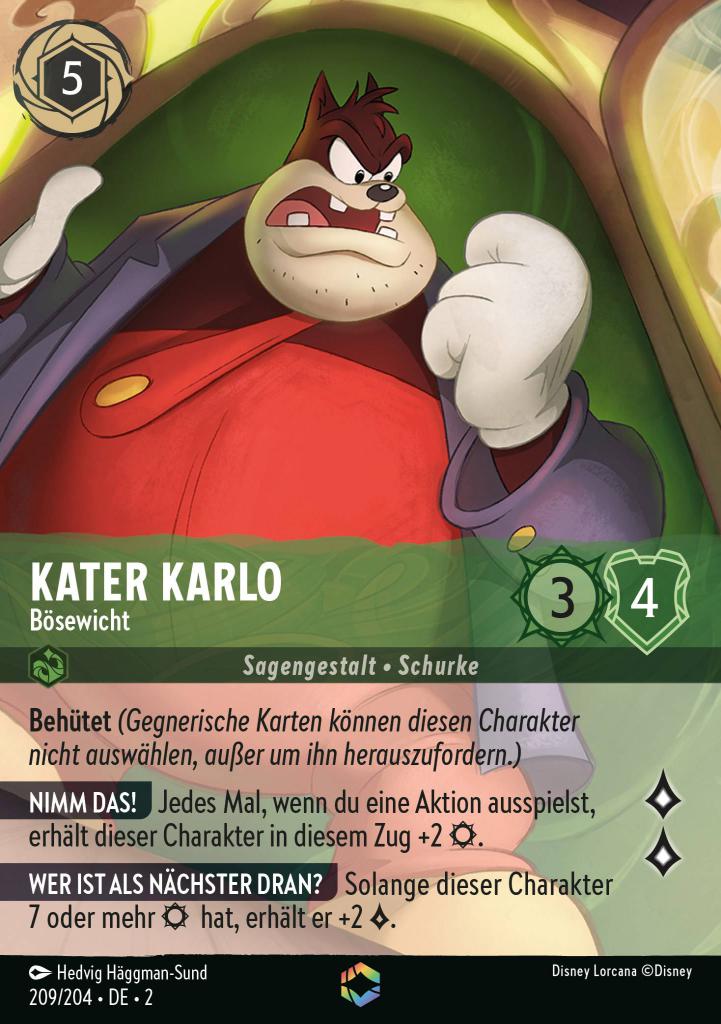 Kater Karlo - Bösewicht