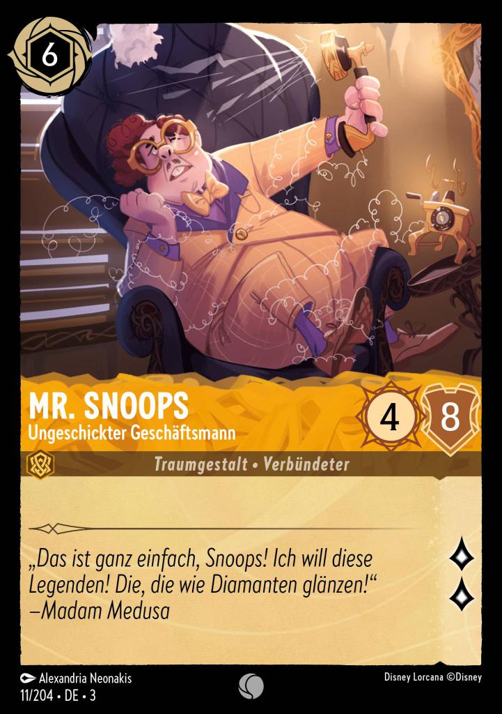 Mr. Snoops - Ungeschickter Geschäftsmann