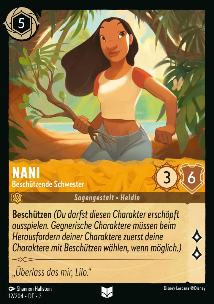 Nani - Beschützende Schwester