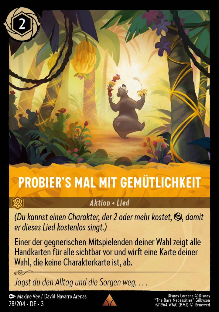 Probier’s mal mit Gemütlichkeit