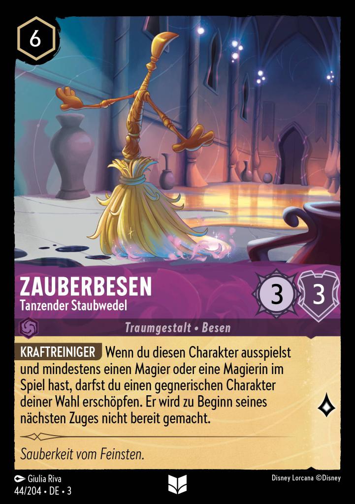 Zauberbesen - Tanzender Staubwedel