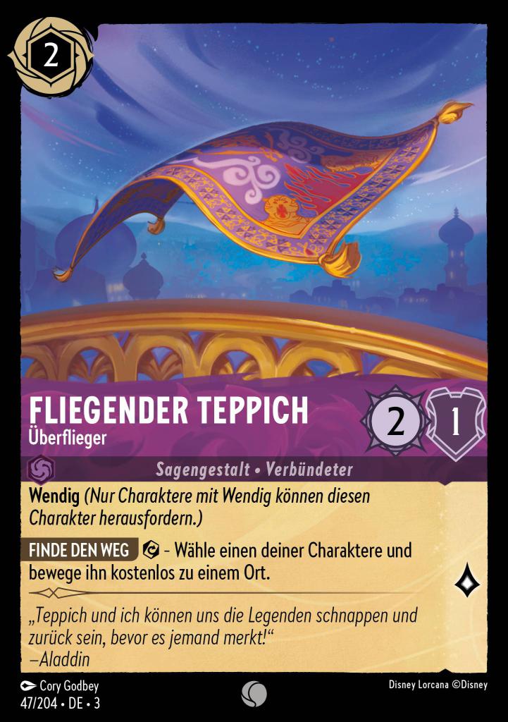 Fliegender Teppich - Überflieger