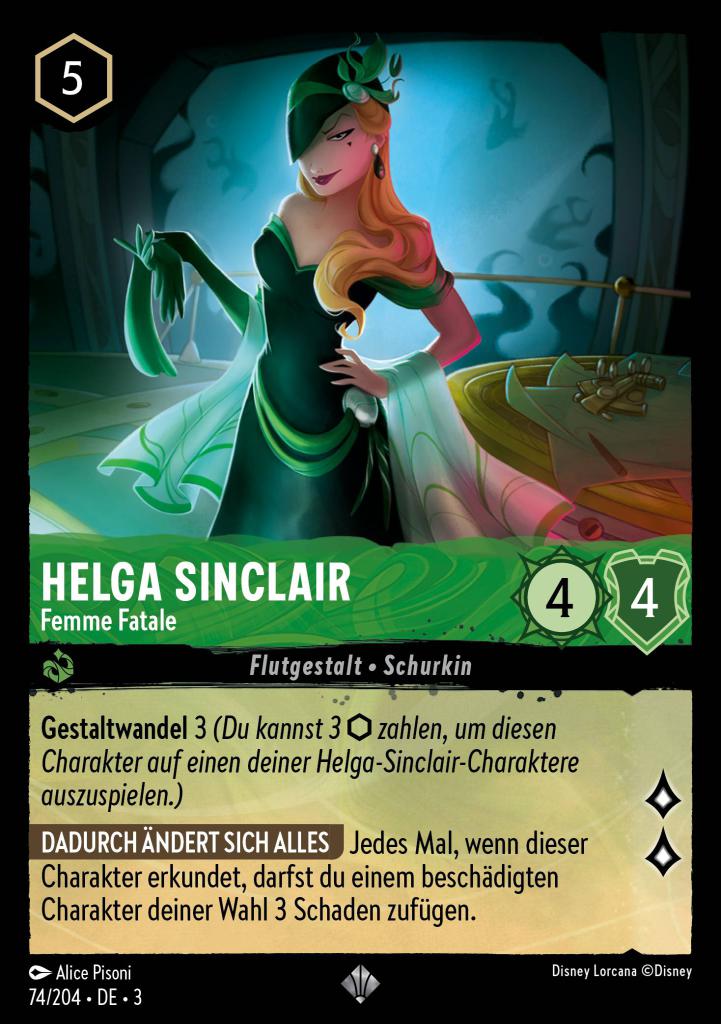 Helga Sinclair - Femme Fatale