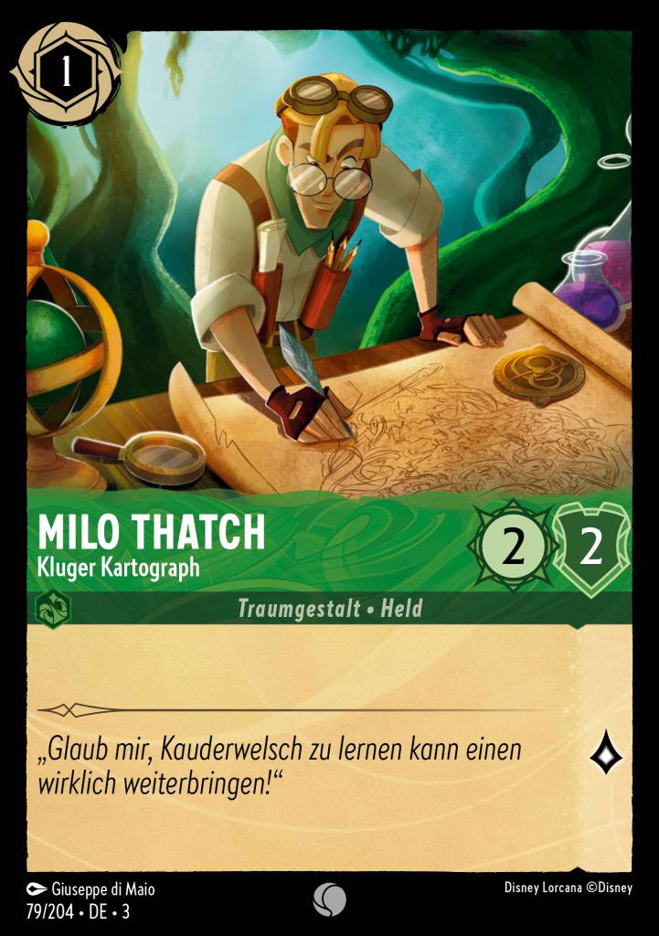 Milo Thatch - Kluger Kartograph