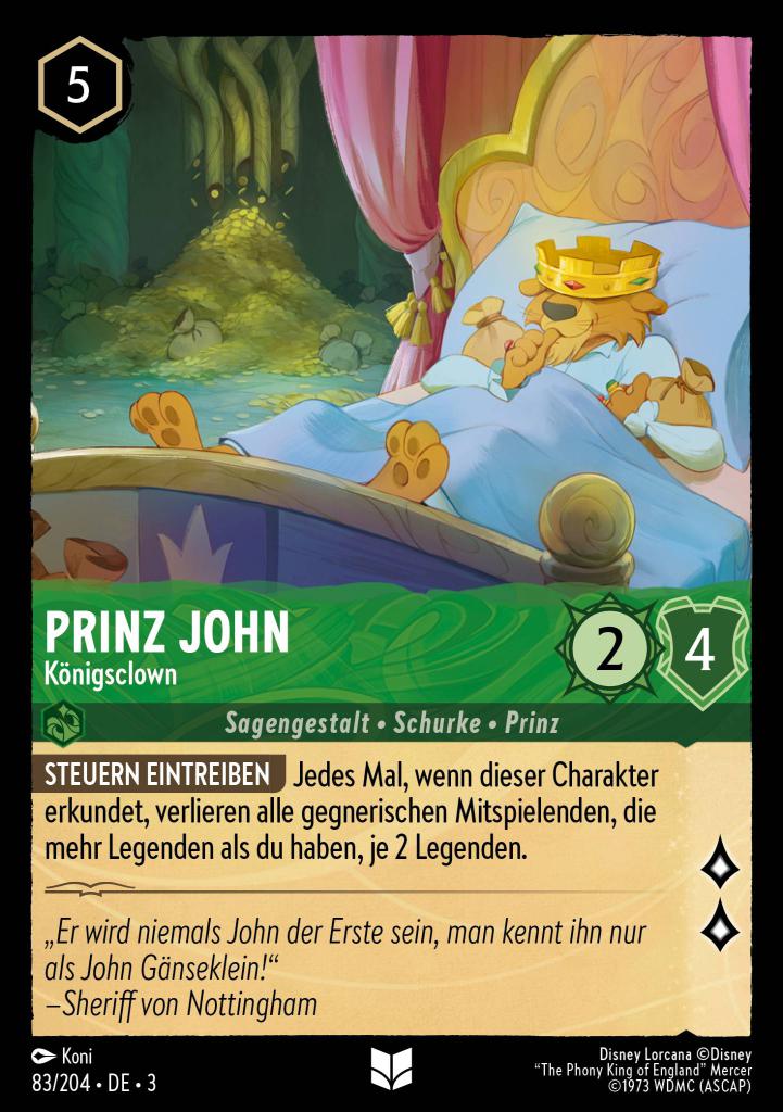 Prinz John - Königsclown