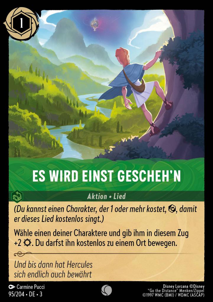 Es wird einst gescheh’n