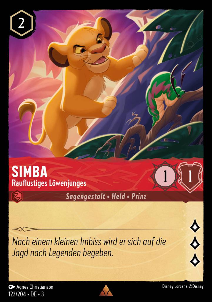 Simba - Rauflustiges Löwenjunges