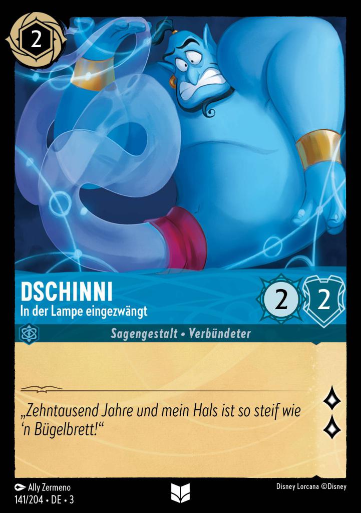 Dschinni - In der Lampe eingezwängt