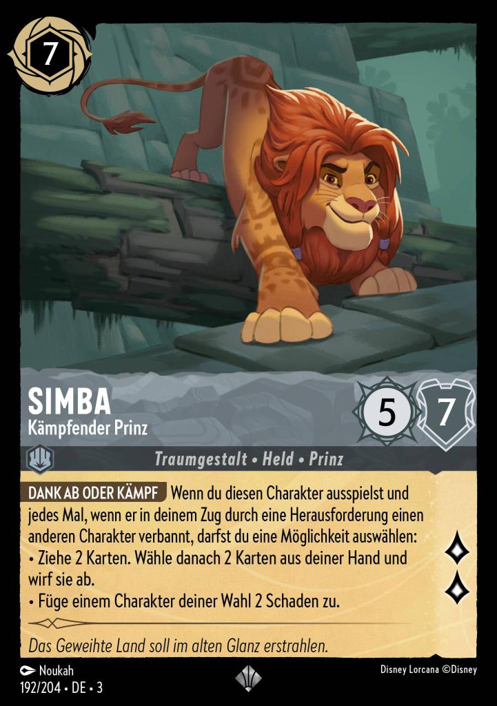 Simba - Kämpfender Prinz