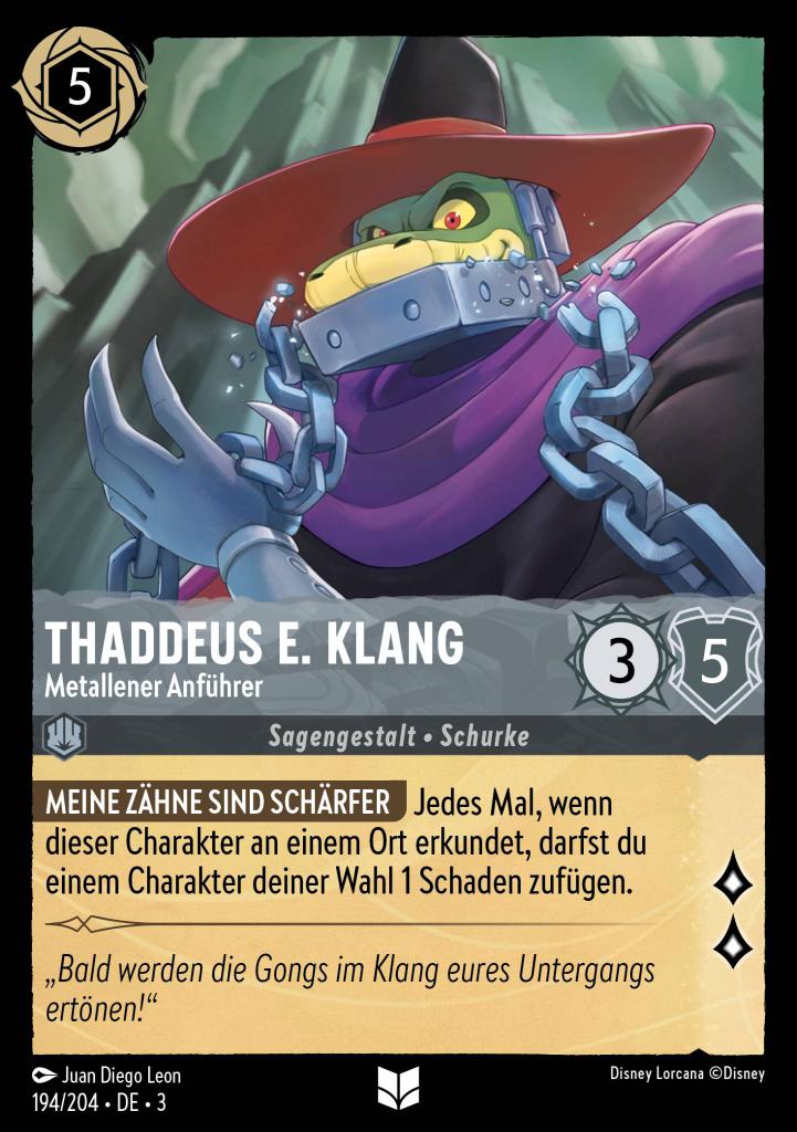 Thaddeus E. Klang - Metallener Anführer