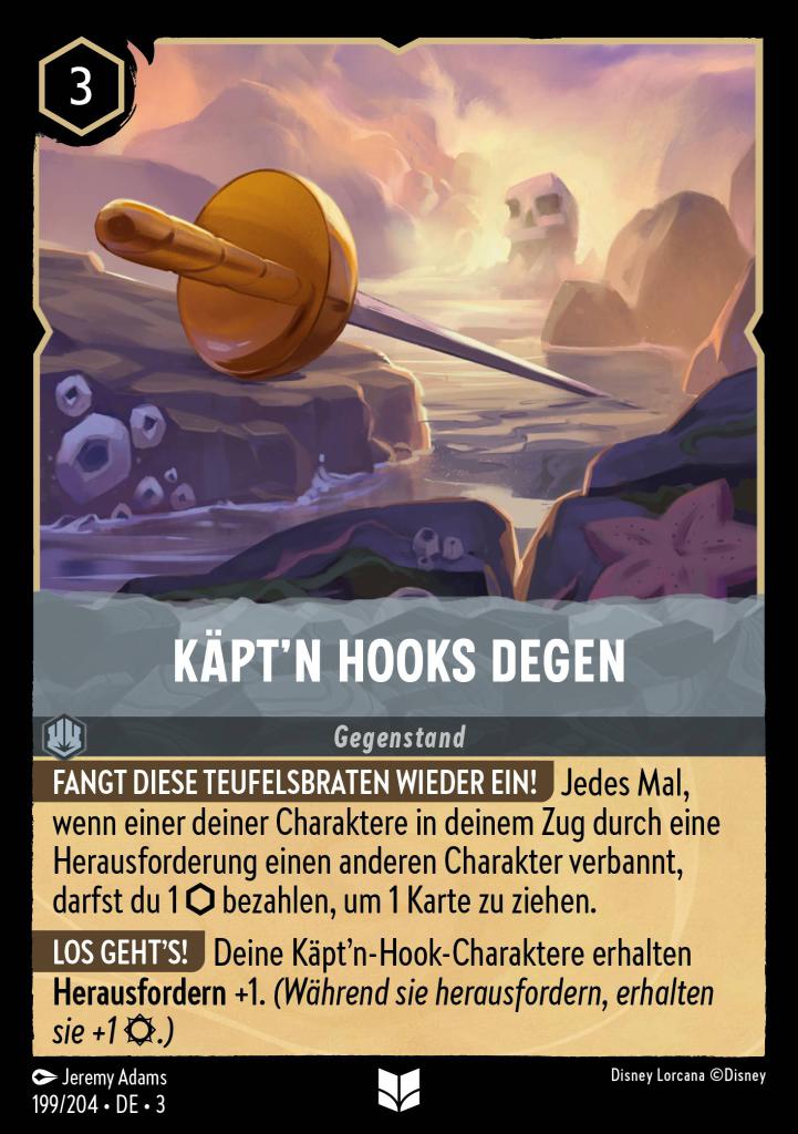 Käpt'n Hooks Degen