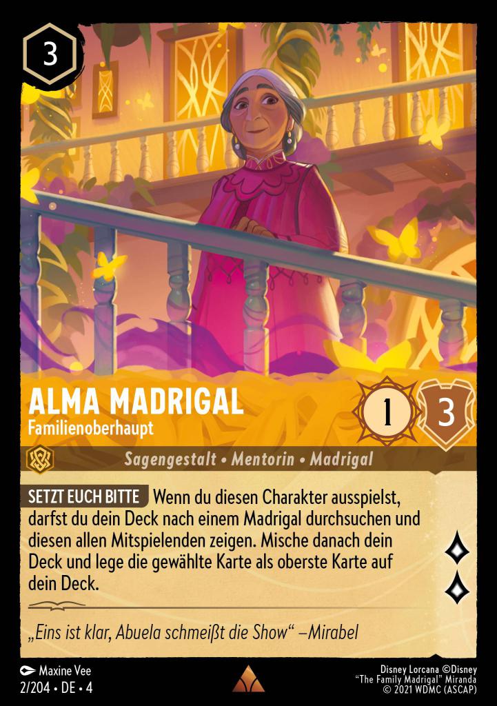 Alma Madrigal - Familienoberhaupt