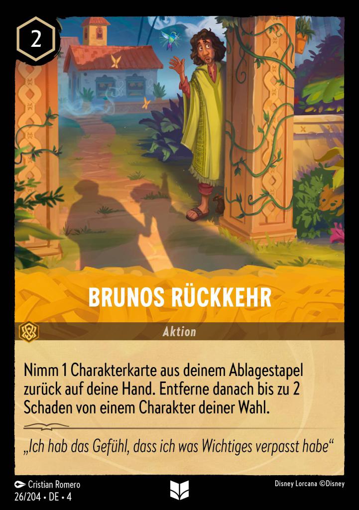 Brunos Rückkehr