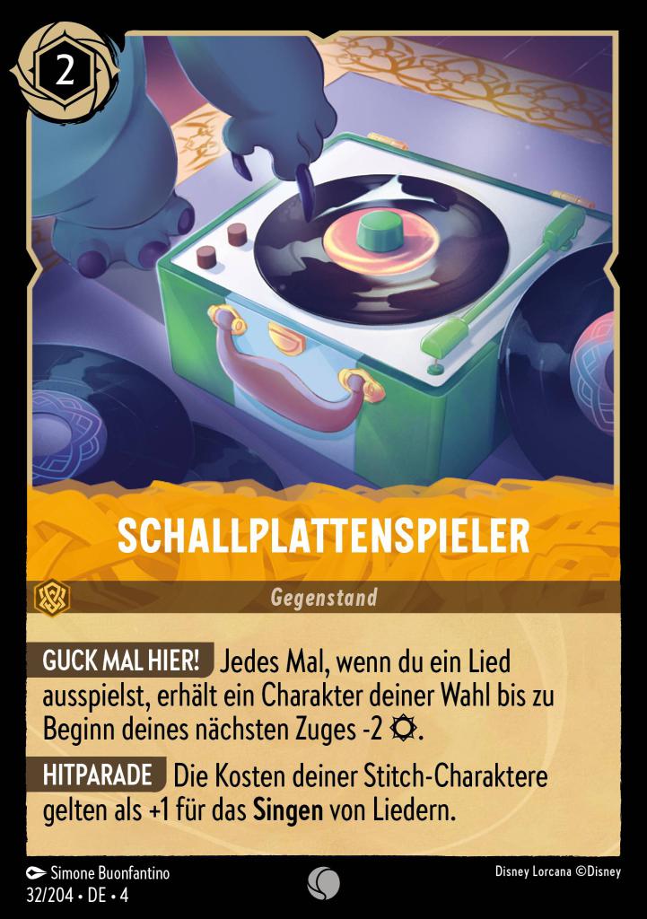 Schallplattenspieler
