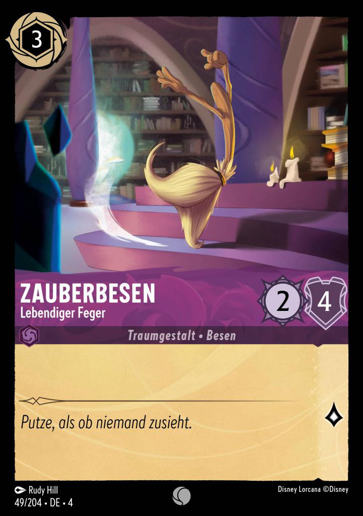 Zauberbesen - Lebendiger Feger