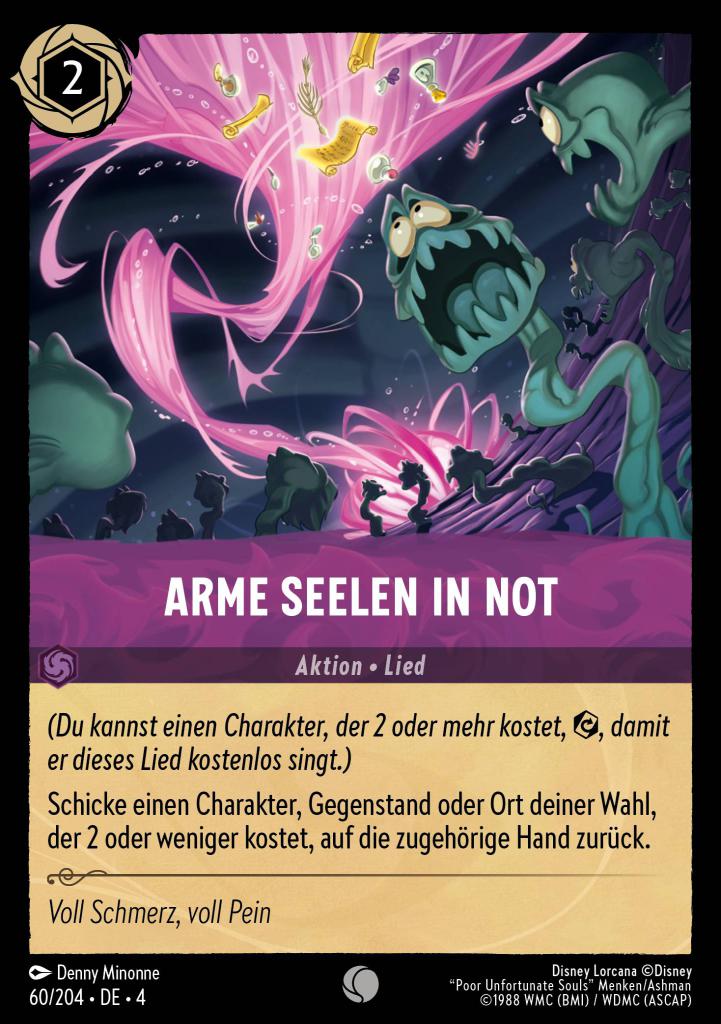 Arme Seelen in Not