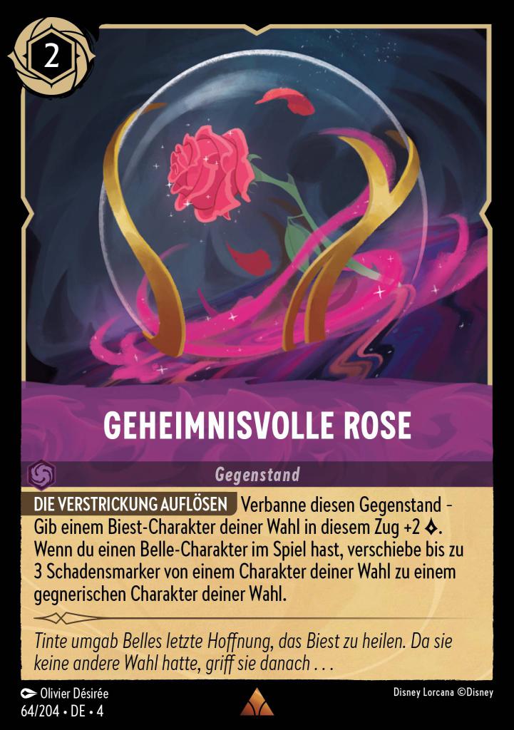 Geheimnisvolle Rose