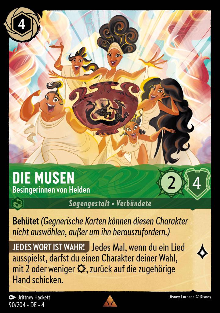 Die Musen - Besingerinnen von Helden