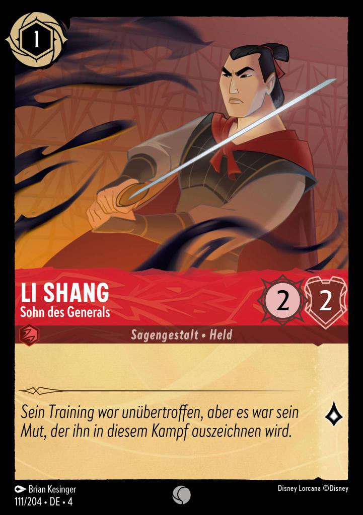 Li Shang - Sohn des Generals