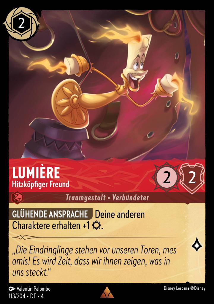 Lumière - Hitzköpfiger Freund