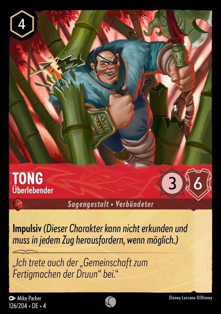 Tong - Überlebender