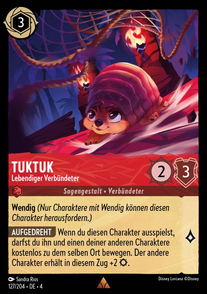 Tuktuk - Lebendiger Verbündeter