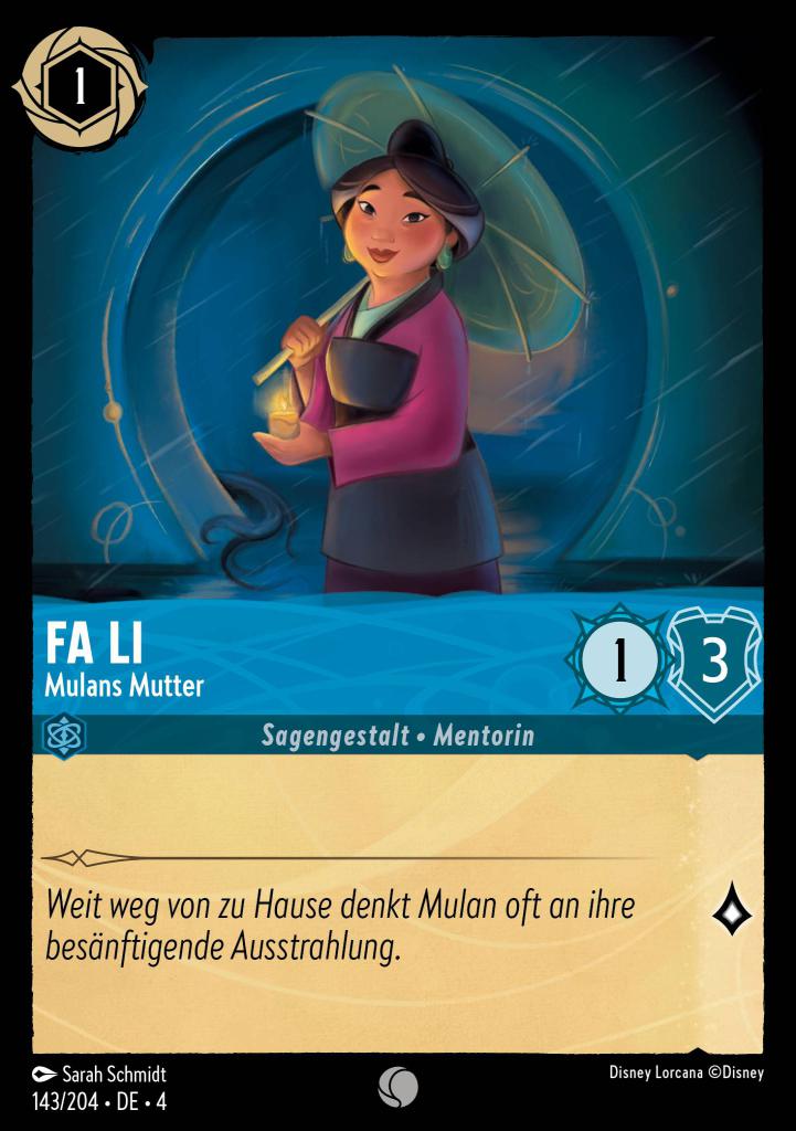 Fa Li - Mulans Mutter