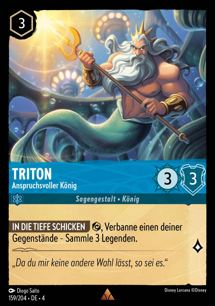 Triton - Anspruchsvoller König