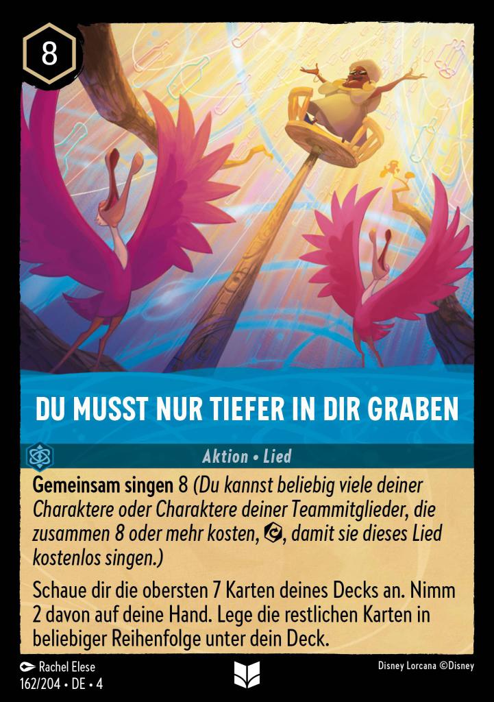 Du musst nur tiefer in dir graben