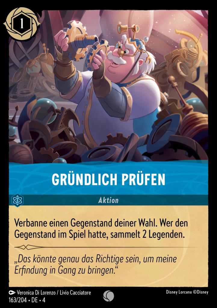 Gründlich prüfen