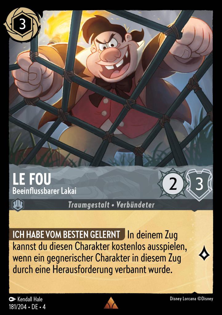 Le Fou - Beeinflussbarer Lakai