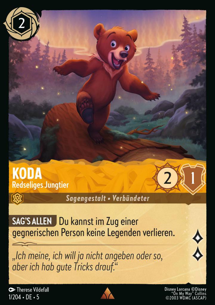 Koda - Redseliges Jungtier