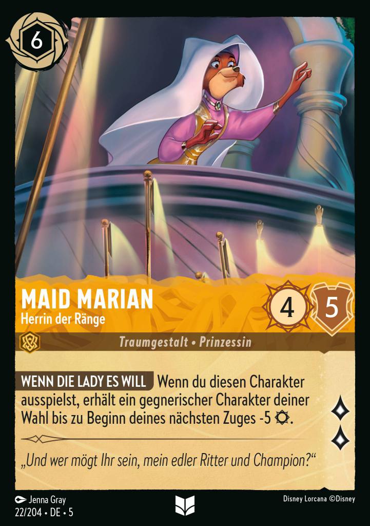 Maid Marian - Herrin der Ränge