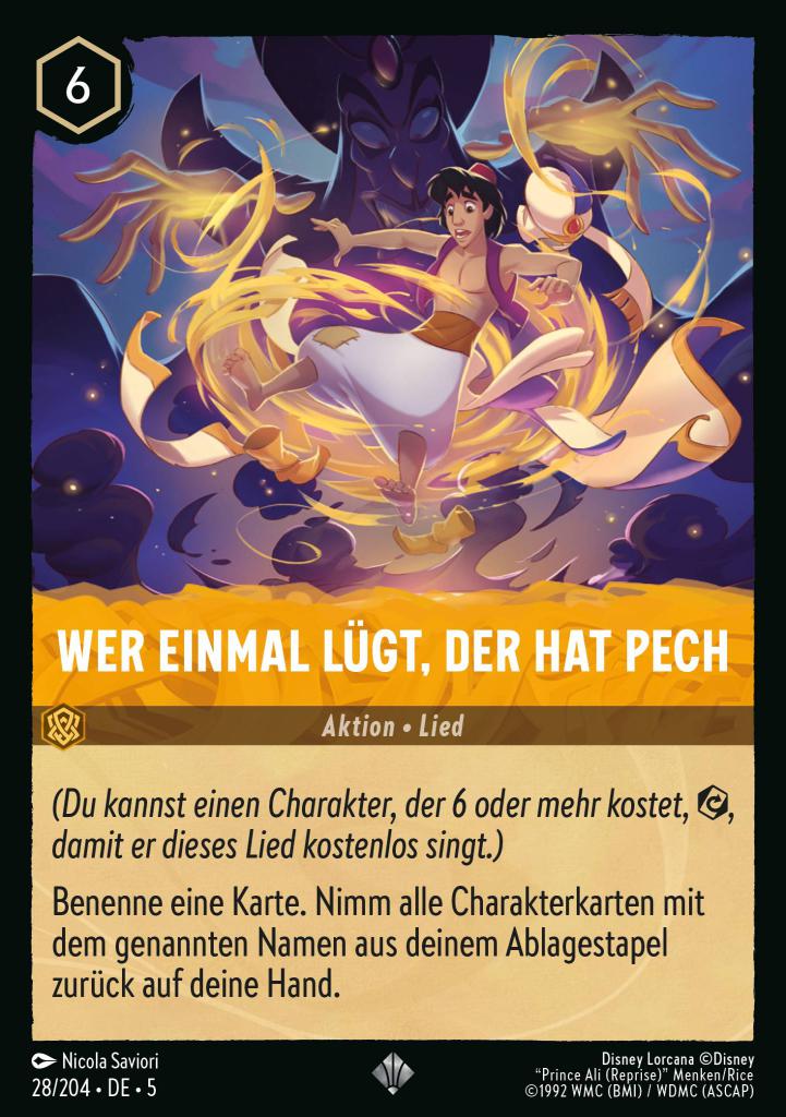 Wer einmal lügt, der hat Pech