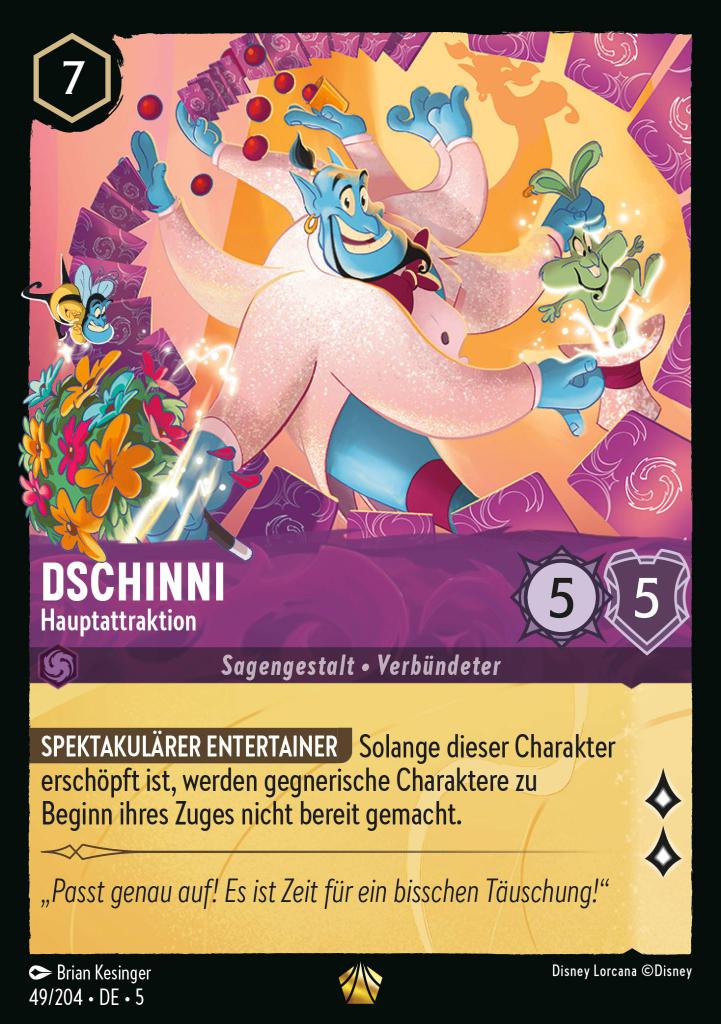 Dschinni - Hauptattraktion