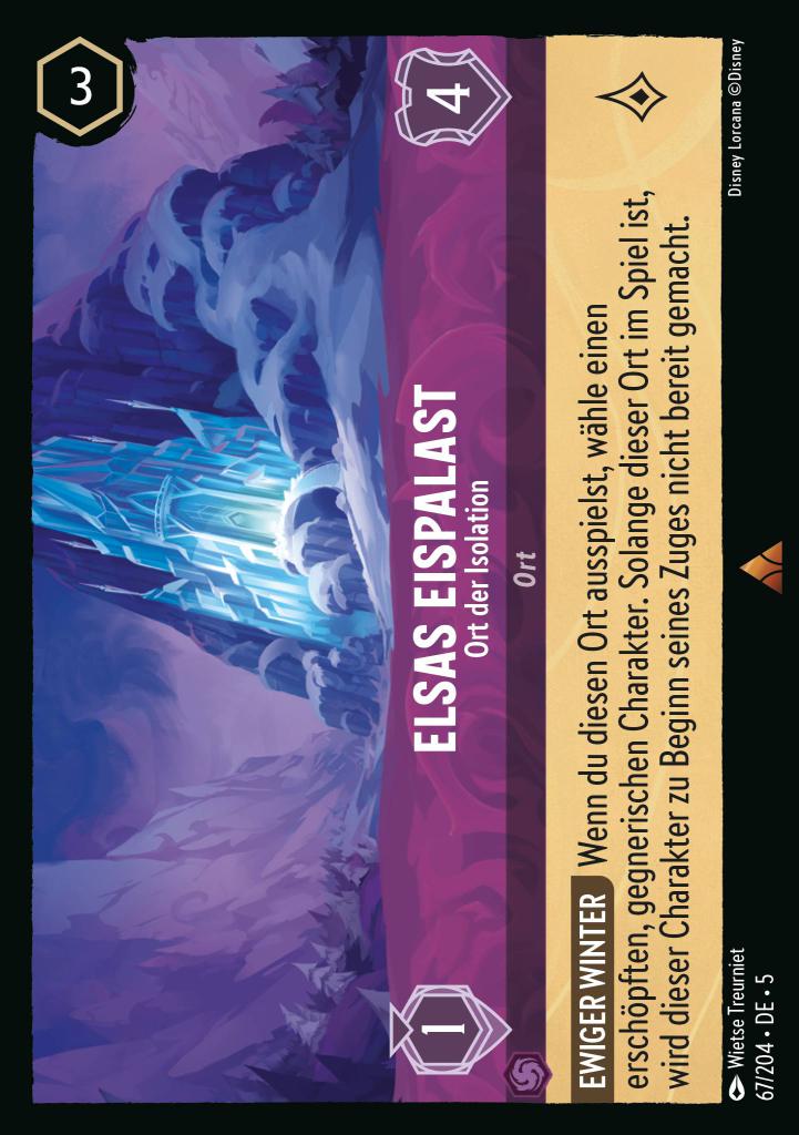 Elsas Eispalast - Ort der Isolation