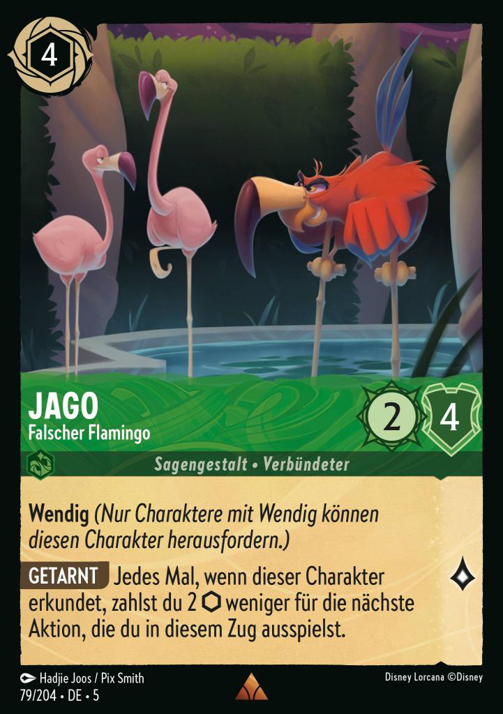 Jago - Falscher Flamingo