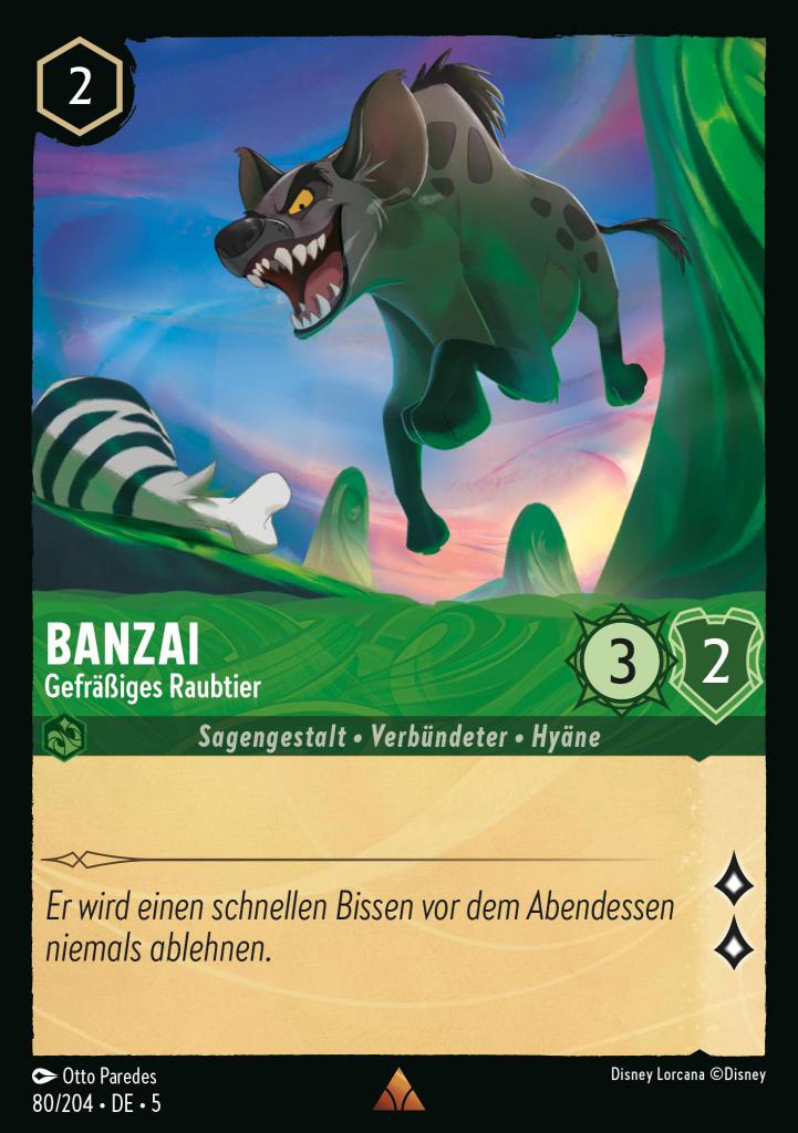 Banzai - Gefräßiges Raubtier