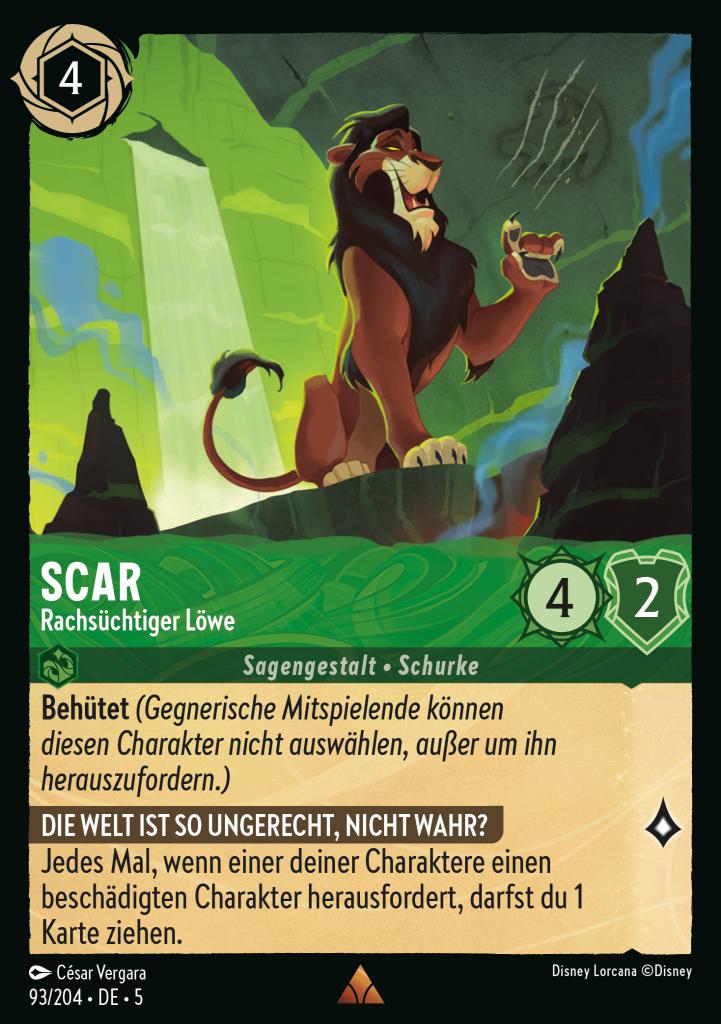 Scar - Rachsüchtiger Löwe