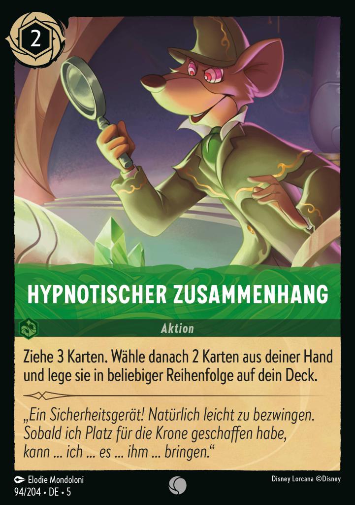 Hypnotischer Zusammenhang