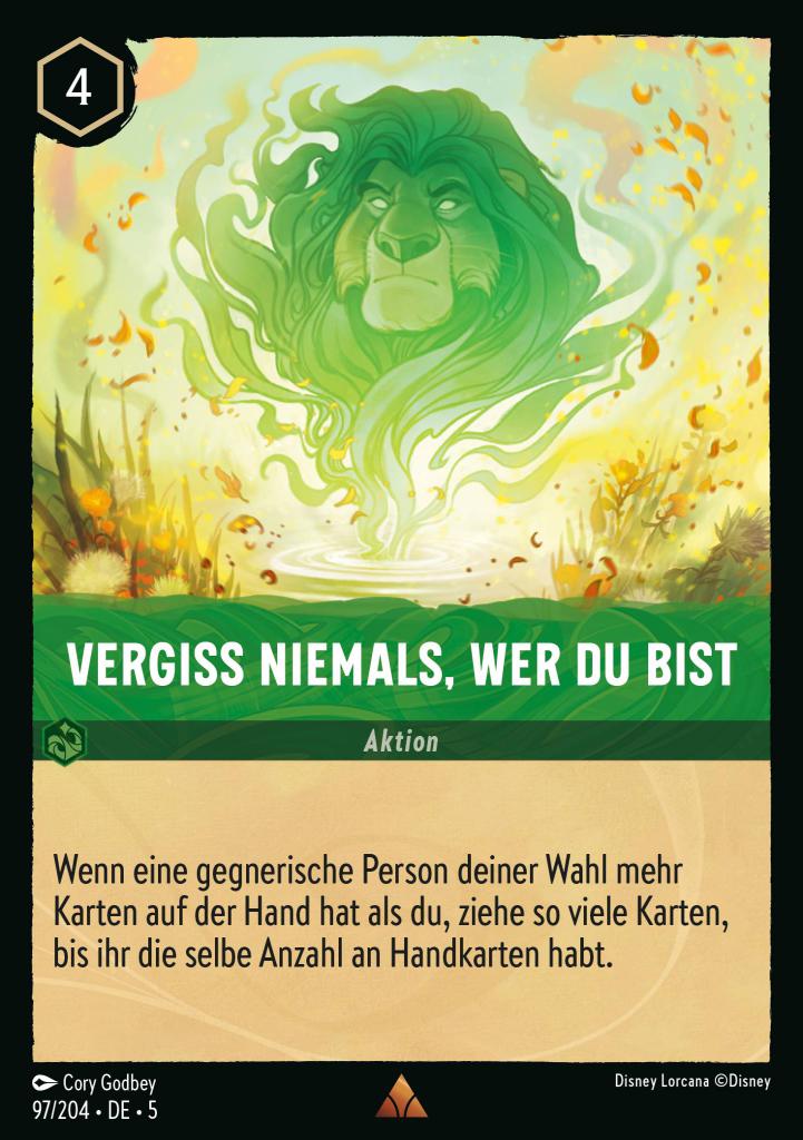 Vergiss niemals, wer du bist