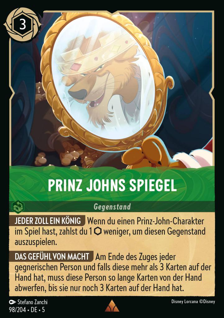 Prinz Johns Spiegel 