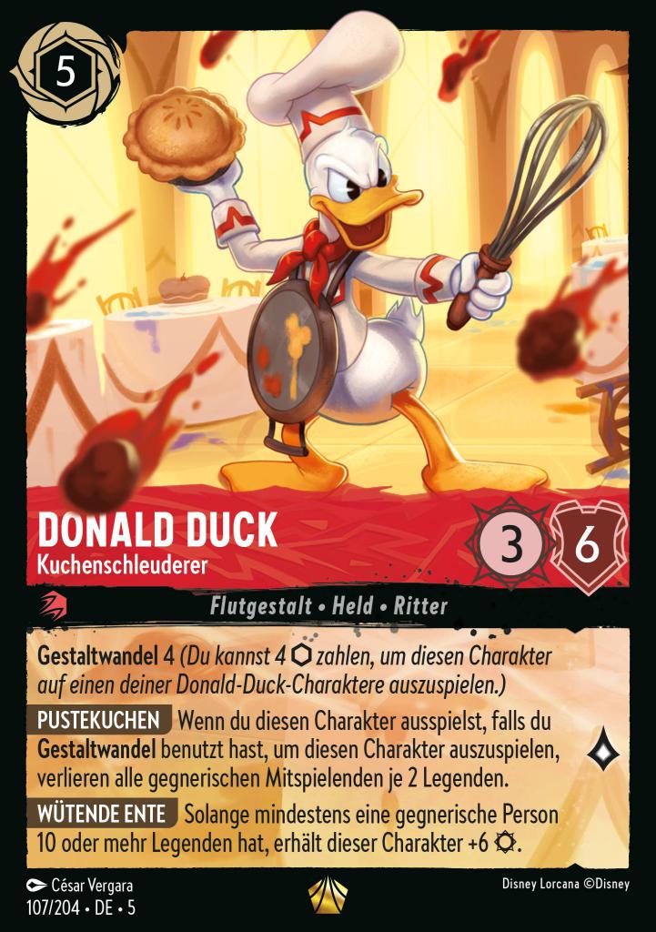 Donald Duck - Kuchenschleuderer