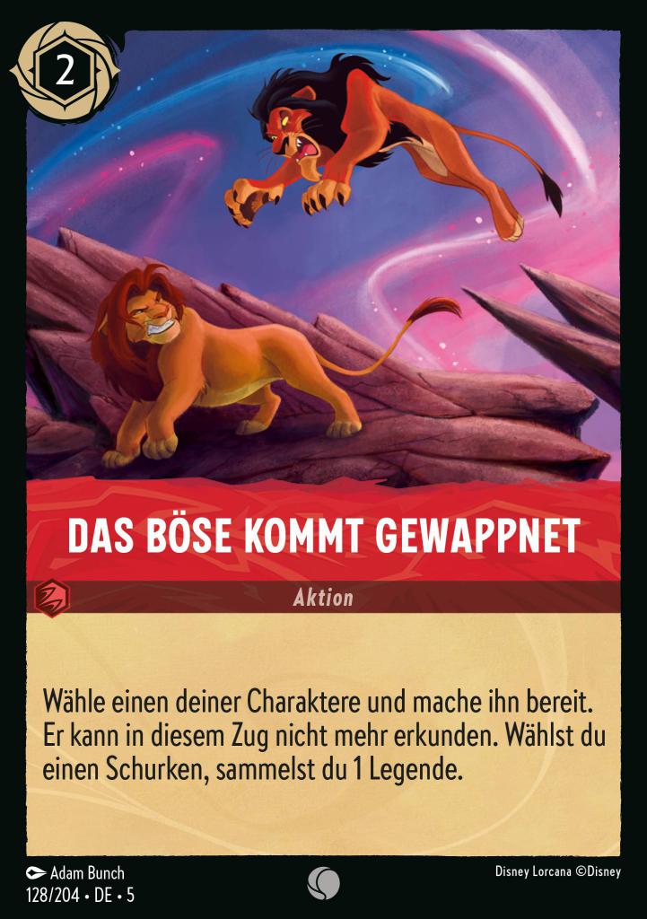 Das Böse kommt gewappnet