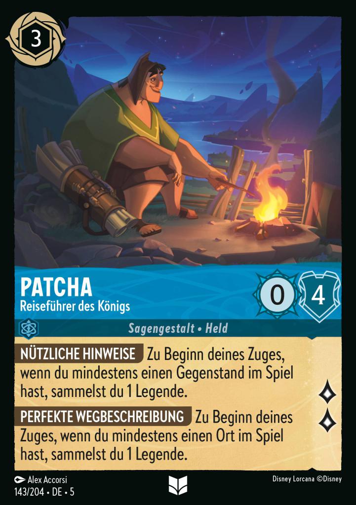 Patcha - Reiseführer des Königs