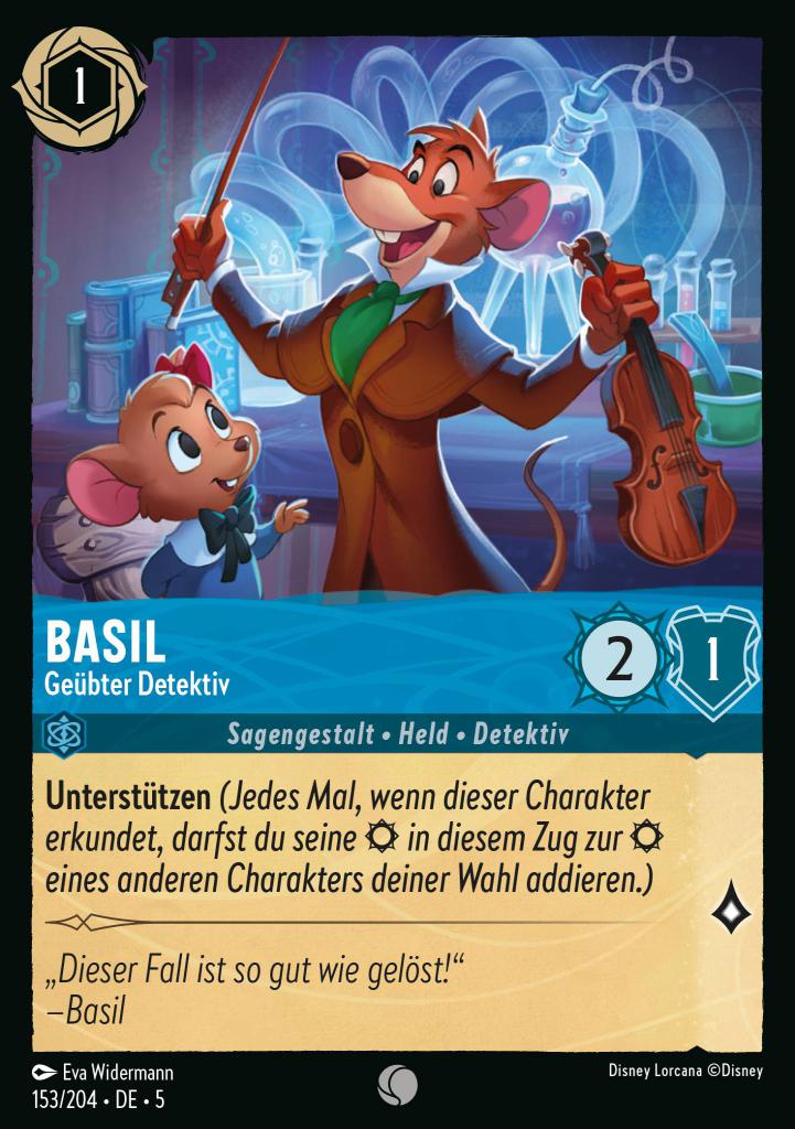 Basil - Geübter Detektiv